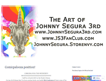 Tablet Screenshot of johnnysegura3rd.com